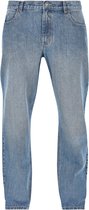 Urban Classics Broek rechte pijpen -Taille, 38 inch- Straight Slit Jeans Blauw
