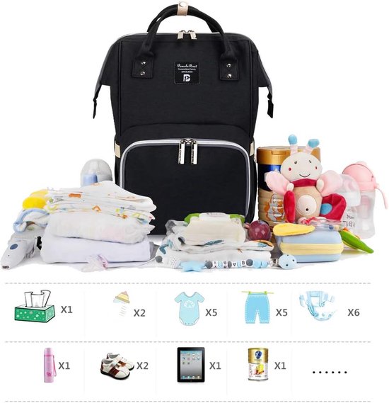 Sac à dos à langer pour bébé, sac à langer, sac à dos, sac à langer de grande capacité