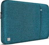 Bellamar 15,6 inch waterdichte laptophoes, notebookhoes, beschermhoes, tas, laptoptas voor 15,6" HP 15/ThinkPad E575 T580/Lenovo IdeaPad S510/ASUS ROG Zephyrus S (GX531), groenblauw