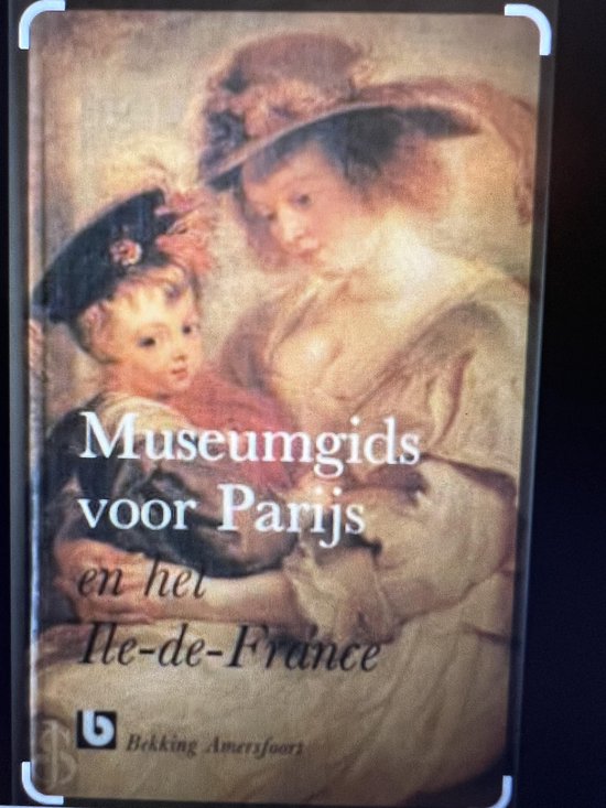 Museumgids voor Parijs en het Ile-de-France - cover