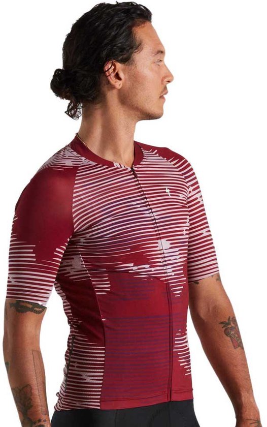Specialized Outlet Sl Blur Korte Mouwen Fietsshirt Grijs L Man bol