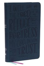 KJV Holy Bible: Thinline Youth Edition, Teal Leathersoft, Red Letter, Comfort Print: King James Version (Verse Art Cover Collection)