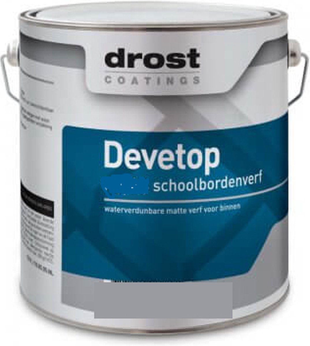 Schoolborden verf zwart 0.75l