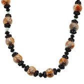 Behave Collier de Perles avec détails marron/orange