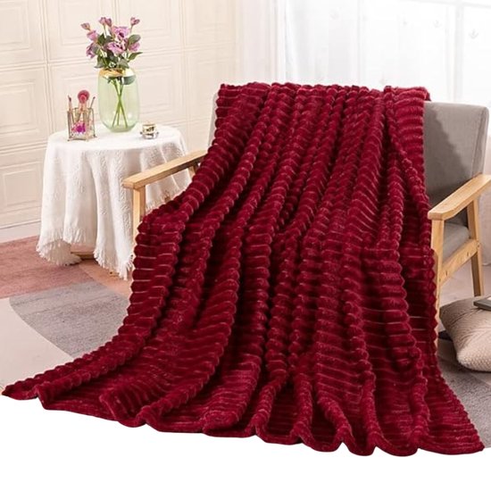 Dierlijke deken warme en comfortabele pluche fleece deken super zachte deken voor slaapbank bank 50 ''X60'' (tijger
