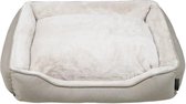 District 70 SNUG Box Bed - Landelijke Hondenmand - Met afneembare en wasbare hoes - Kleur: Zand, Maat: Large - 90 x 70 x 20 cm