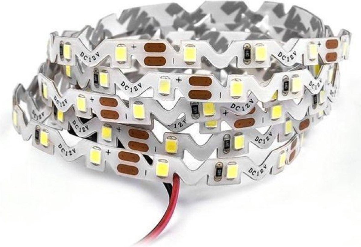 Silumen Vouwbare LED-strip 12V 5M 2835 IP65 60LED/m - Koel wit licht - Overig - Wit - Wit Froid 6400K - SILUMEN