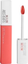 Maybelline New York - SuperStay Matte Ink Lipstick - 130 Self-Starter - Nude - Matte, Langhoudende Lippenstift - 5 ml