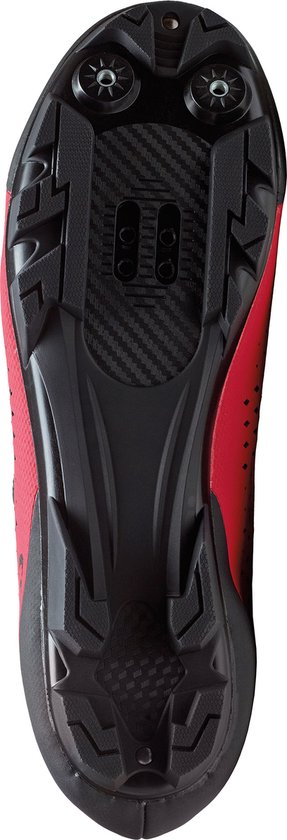 CATLIKE 7200600021 - Fietsschoenen Kompact'o X MTB/XC Maat 44 maximaal comfort met ATOP-systeem voor heren en dames, sluiting met klittenband kleur Rood
