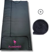 Flamengo® Infrarood Sauna Deken PRO + Wrap Inleghanddoek – Incl. draagtas