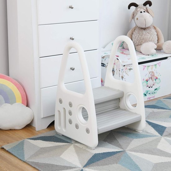 COSYLAND Montessori Leertoren voor kinderen, FSC-gecertificeerd, natuurlijk bamboe, stijlvolle kantelbescherming, leertoren, hoogste veiligheid, vanaf 1 jaar, voor keuken, tafel, badkamer (grijs COSYLAND Montessori Leertoren voor kinderen, FSC-gecertificeerd, natuurlijk bamboe, stijlvolle kantelbescherming, leertoren, hoogste veiligheid, vanaf 1 jaar, voor keuken, tafel, badkamer (grijs