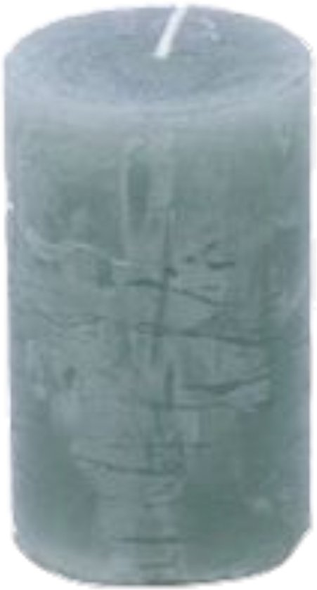 Branded By - Kaarsen 'Pillar' (Ø5cm x 8cm) - Stormy Sea (set van 9)