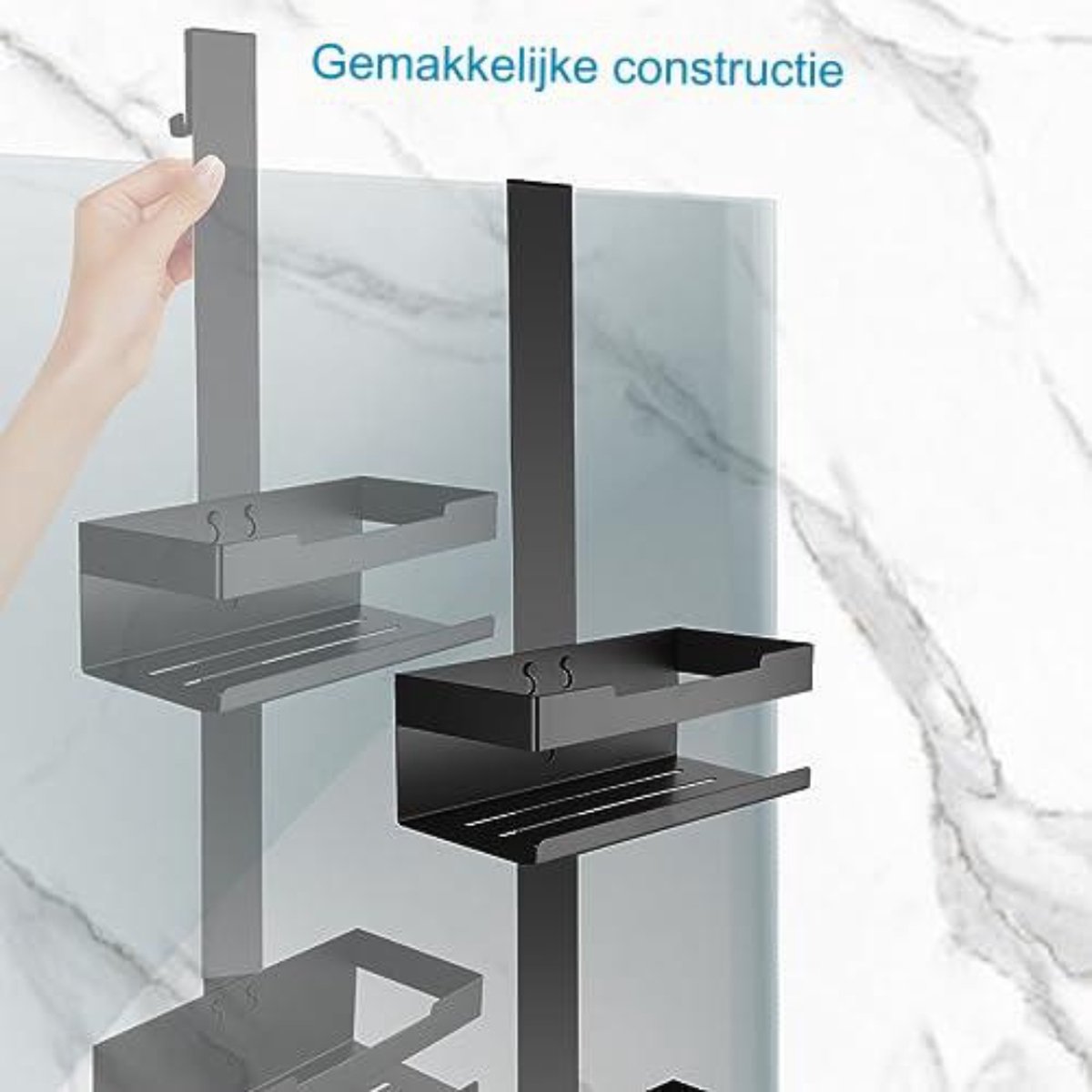 Doucherek Aan Douchewand Ophangbaar Doucherek Doucherek Zonder