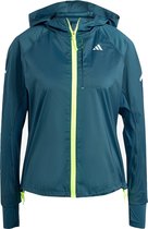 adidas Performance Fast Running Jack - Dames - Turquoise- XL
