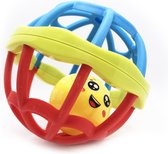 Speelbal met Rammelaar - Baby - Peuter - Speelgoed - 6 Maanden + - 11 cm - Kado Tip - Kraamkado