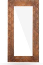 Spiegel Julia 120x60 cm mangohout - Bruin | Meubelplaats
