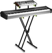 Keyboardstandaard, X-keyboard standaard, Stabiele dubbele keyboardstandaard