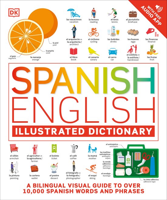 Spanish - English Illustrated Dictionary - cover