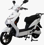 Scooter électrique (vélo), avec pédales Volta SX - 220 W, vitesse maximale 25 km par heure blanc