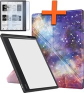 Étui adapté pour Kobo Elipsa 2E Sleepcover Book Case avec protecteur d'écran - Kobo Elipsa 2E Cover Book Cover - Galaxy