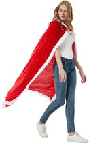 Costume de Noël Cape, rouge, Noël, velours, cape, taille L 150 cm