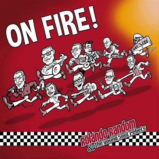 Rolando Random & The Young Soul Rebels - On Fire (LP)