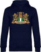 010 CASUALS ROTTERDAM HOODIE STADSWAPEN (AUTHENTIC) urban navy