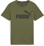 T-shirt PUMA ESS Logo Tee B FALSE - Vert Olive