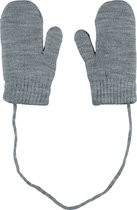 Sarlini Baby Light Grey Melange Knit Wantjes 000434-80004