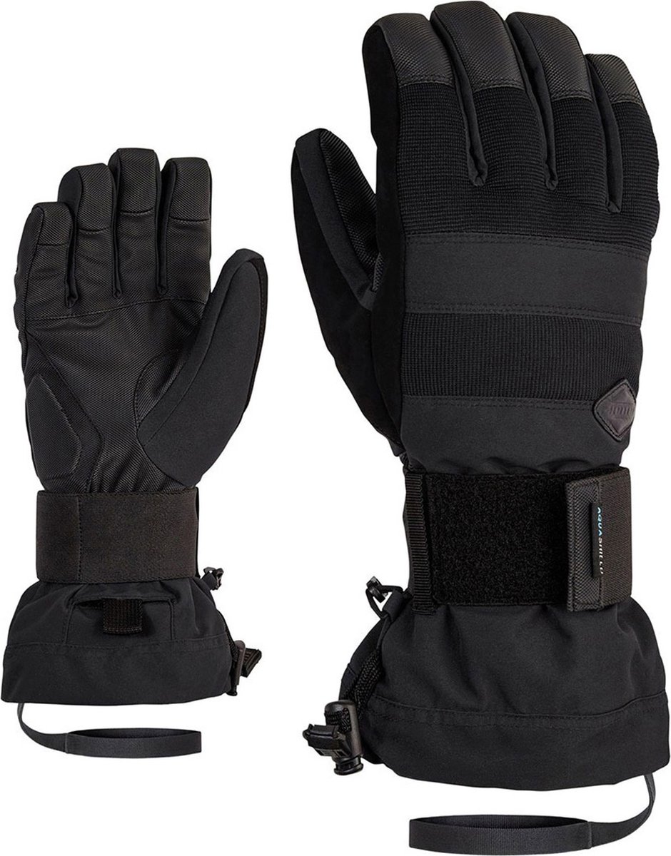 Ziener Milo-Z AS Snowboard Handschoenen Heren Zwart