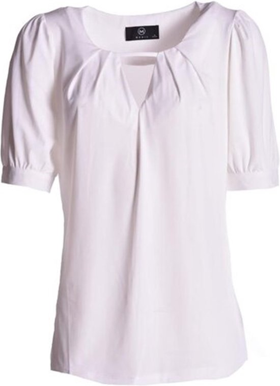 Luxe Travel Top Annelies Offwhite L 40/42