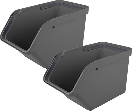Sunware - Sunware Sigma home sorteer unit 30L set van 2-antraciet
