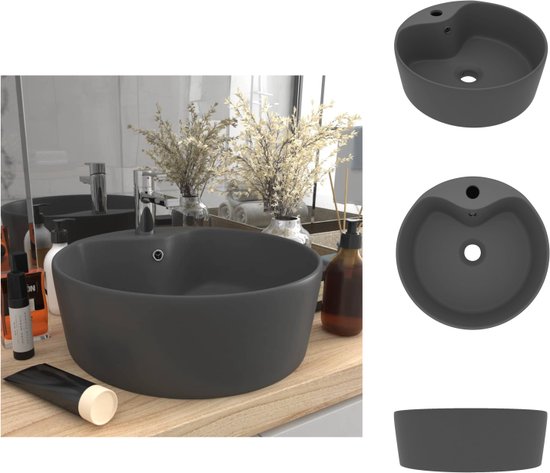 Hansgrohe Xuniva D - Waskom, 60x45 cm, met overloop, kraangat, wit