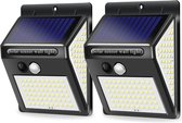 LED Buitenlamp Op Zonne-Energie - Met Bewegingssensor 120° - Stralingshoek Van 270° - IP65 Waterdicht