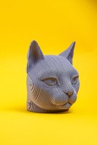 Cartonic- CAT- 3D puzzel- puzzel- 3D- Kinderen- Volwassen- Ecologisch