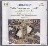 Violin concertos nos. 1 and 2 - Sergey Prokofiev - Tedi Papavrami (viool), Polish National Radio Symphony Orchestra o.l.v. Antoni Wit