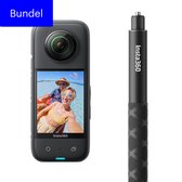Insta360 - Action Camera X3 - Bundle avec Selfie Stick 23-114 cm