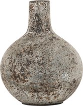 MUST Living Vase Risto stone,22xØ17 cm, terracota