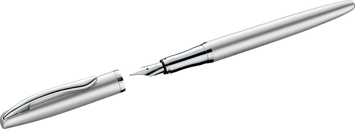 Pelikan Stylo à bille rétractable Snap Metallic, argent