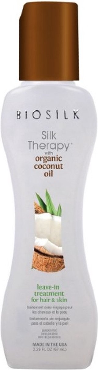 BioSilk Silk Therapy Coconut Oil Leave in Treatment 67ml