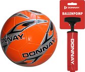 Donnay Voetbal - PVC - Orange/Black (972) - maat 5 - Gratis pomp