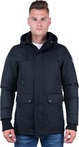 Versano Smart Max Parka Heren Winterjas S - Zwart