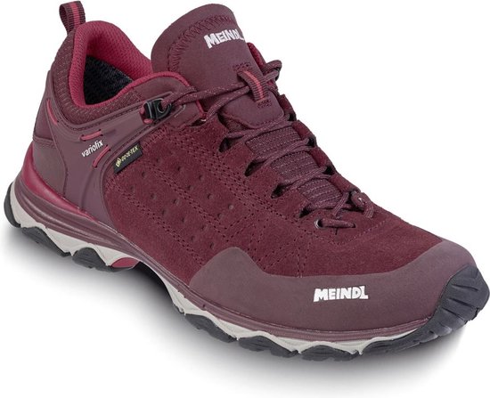 Meindl 3937-81 dames wandelschoenen laag maat 38,5 (5,5) rood bol