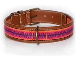 Dogs Love Munay | Hond | Halsband | Sachi Extra Large Bruin