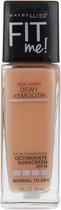 Maybelline Fit Me Fond de teint de Teint Dewy + Smooth - 245 Beige Classic