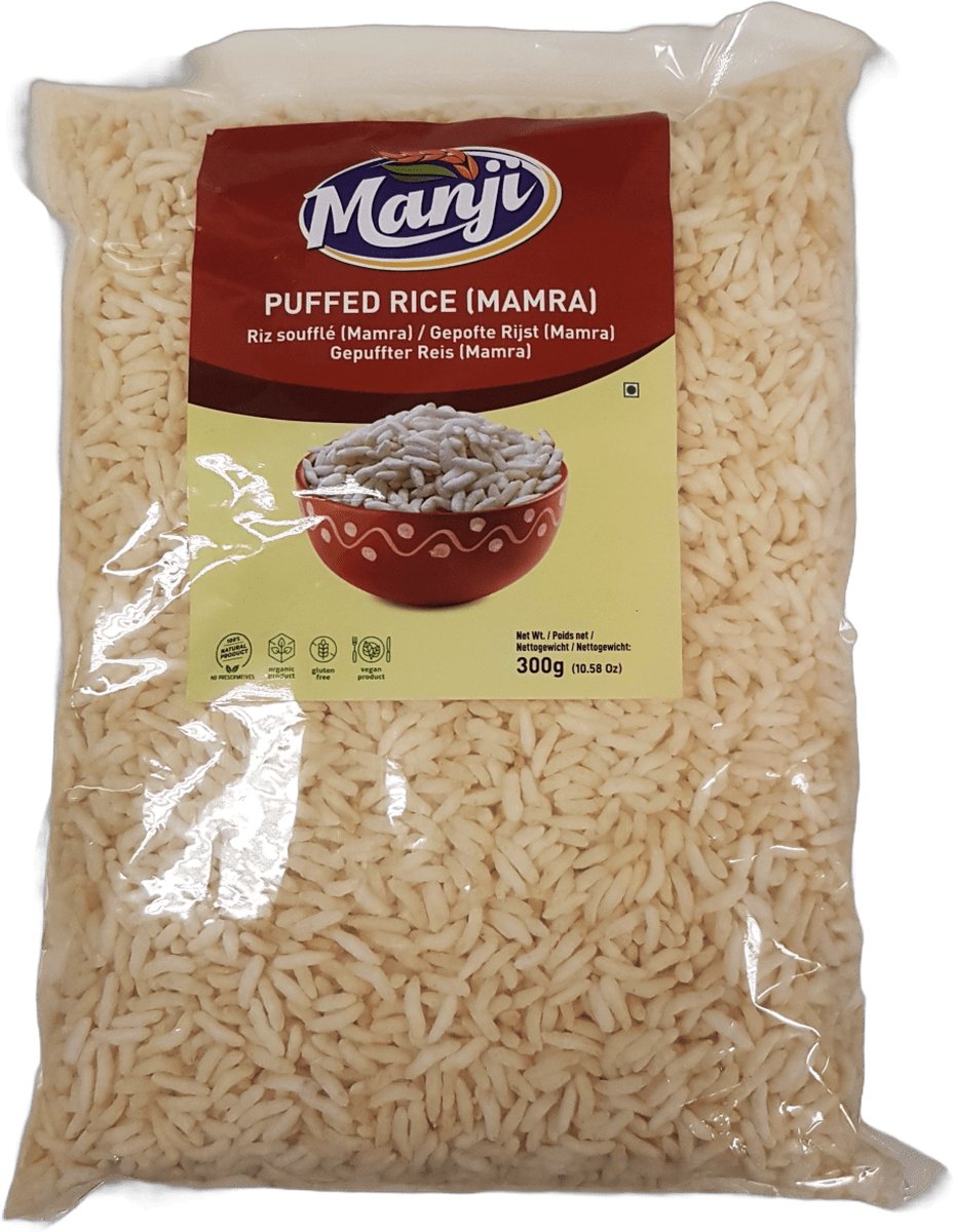 Manji - Gepofte Rijst -300 g