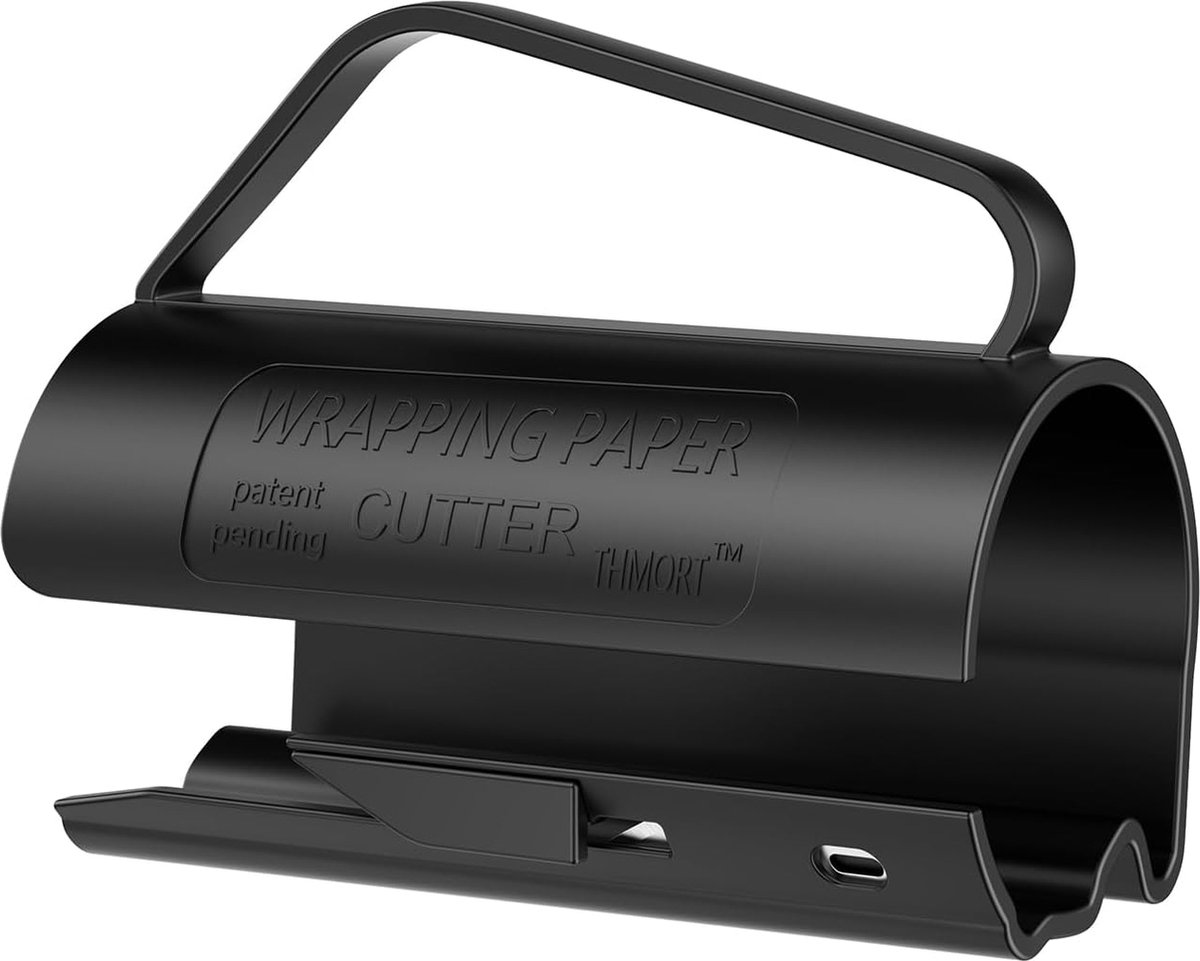 Wrapping Paper Cutter with Handle, Portable Wrapping Paper Cutter for