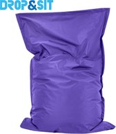 Pouf Drop & Sit - Violet - 100 x 150 cm - intérieur et extérieur