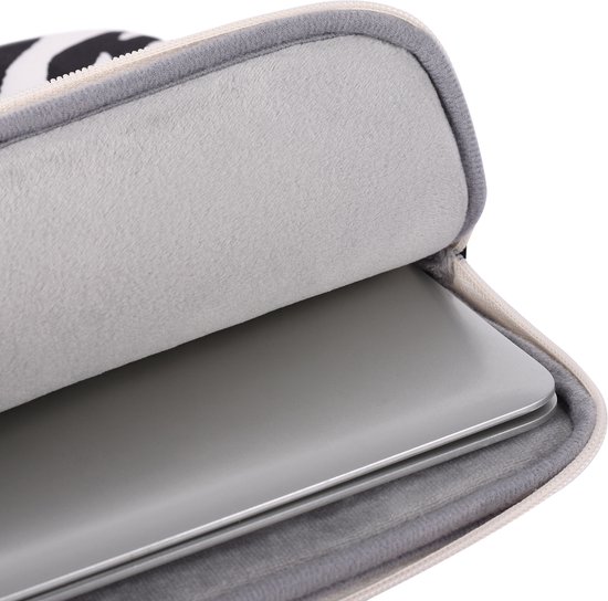 Laptophoes 15.6 Inch GV - Laptop Sleeve - Zebra