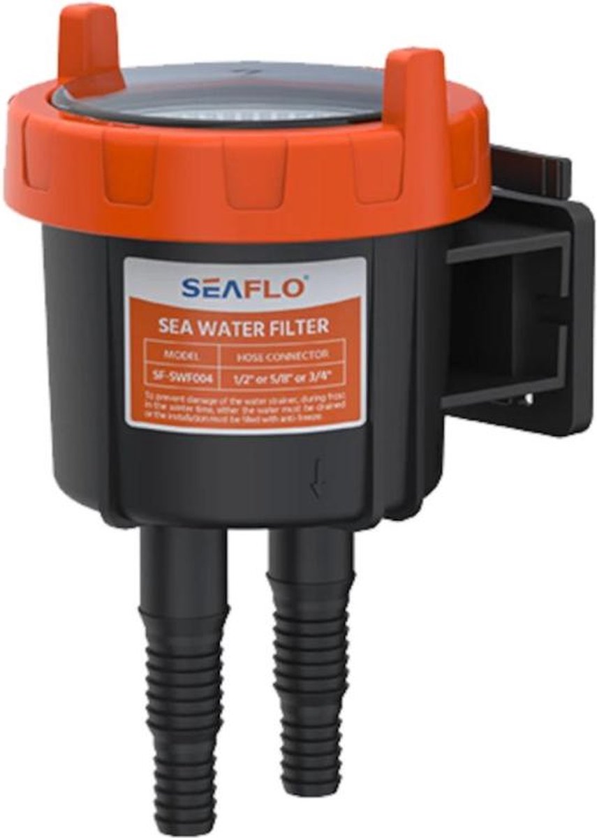 Seaflo - Koelwaterfilter - Wierpot - Quickfit - Waterfilter - 13-16-19mm